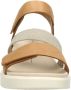 Ecco Flowt W leren sandalen cognac - Thumbnail 4