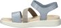 Ecco Flowt W leren sandalen lichtblauw - Thumbnail 2