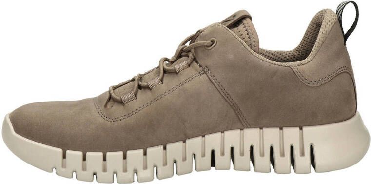 Ecco Gruuv M nubuck sneakers taupe