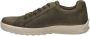 ECCO Byway leren heren sneakers bruin groen - Thumbnail 2
