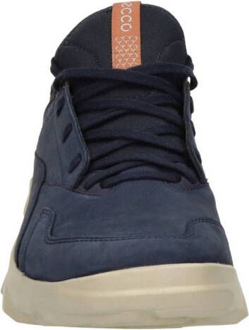 Ecco MX nubuck sneakers donkerblauw