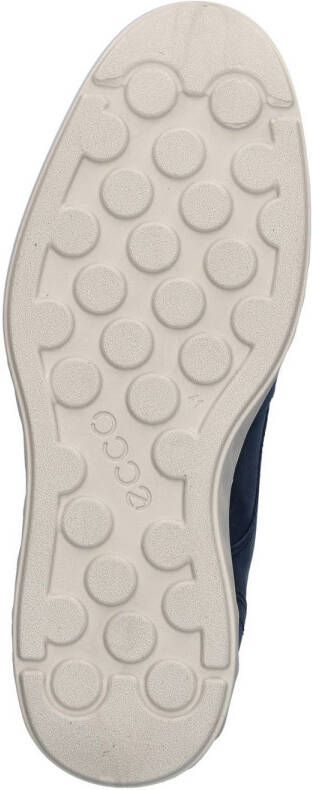 Ecco nubuck veterschoenen donkerblauw