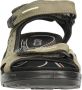 Ecco Off-Road nubuck sandalen taupe - Thumbnail 3