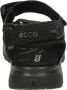 Ecco Off Road nubuck sandalen zwart - Thumbnail 3