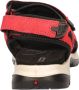 Ecco Offroad Atmos nubuck sandalen rood zwart - Thumbnail 3