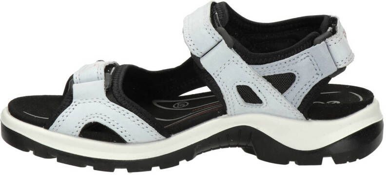 Ecco Offroad Atmos nubuck sandalen lichtblauw