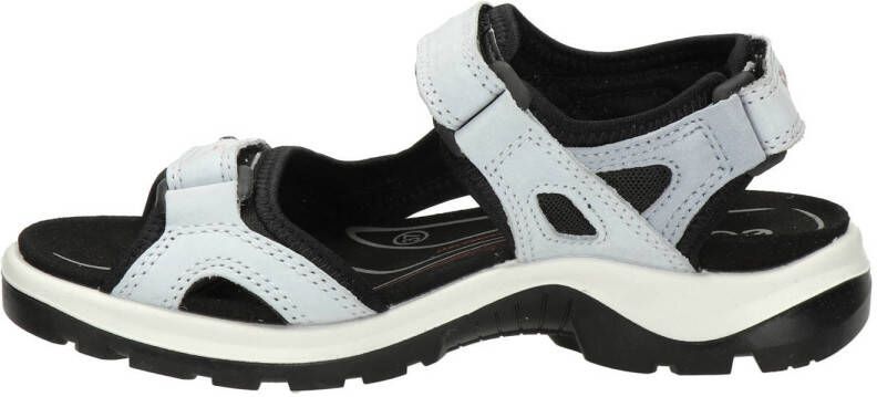 Ecco Offroad nubuck outdoor sandalen lichtblauw