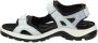 Ecco Offroad Atmos nubuck sandalen lichtblauw - Thumbnail 3