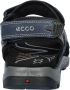 Ecco Offroad nubuck sandalen blauw - Thumbnail 2