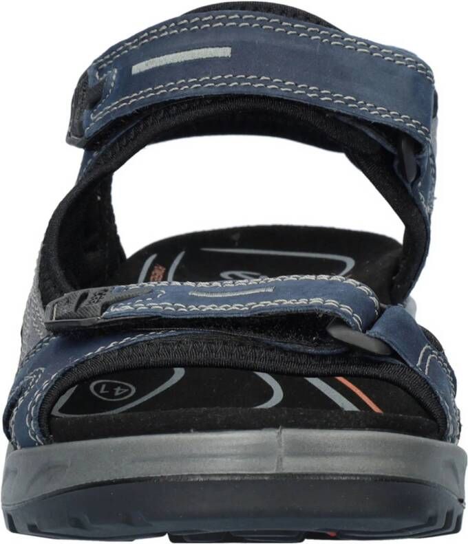 Ecco Offroad nubuck outdoor sandalen blauw