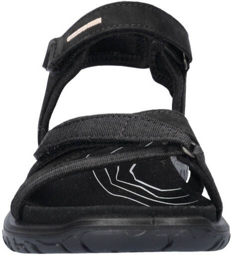 Ecco Offroad Roam nubuck sandalen zwart