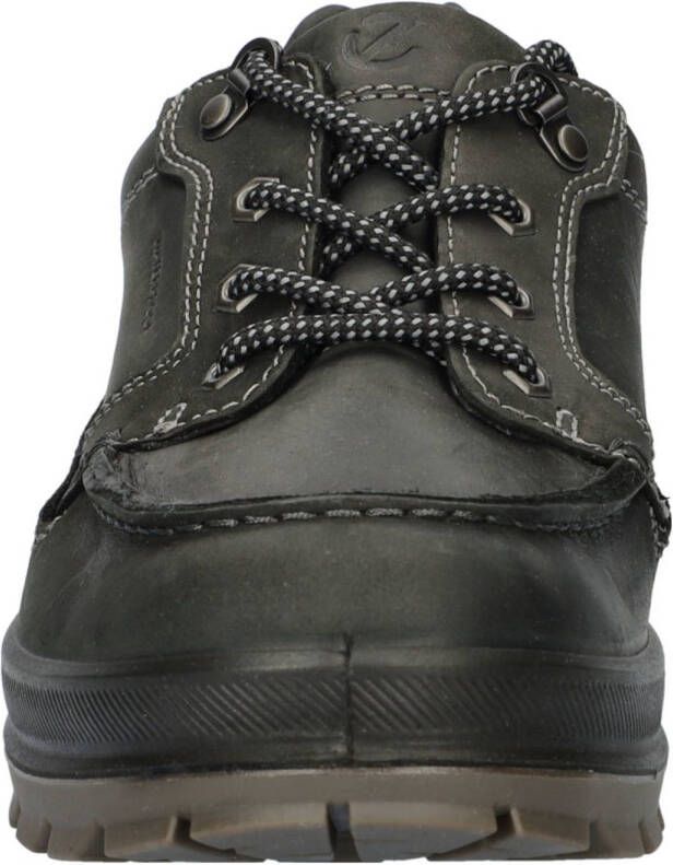 Ecco Rugged Track nubuck veterschoenen zwart