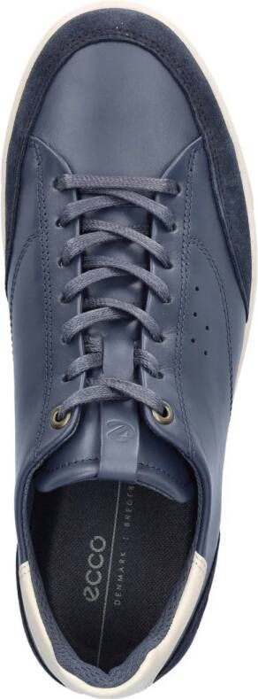 Ecco leren sneakers blauw