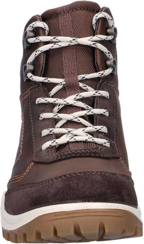 Ecco Xpedition III leren wandelschoenen bruin
