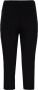 &Co Woman travelstof slim regular waist broek zwart - Thumbnail 3