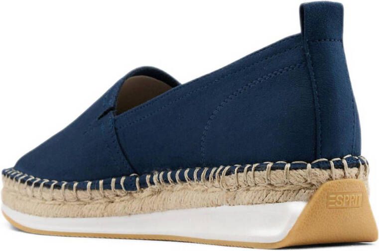 ESPRIT espadrilles blauw