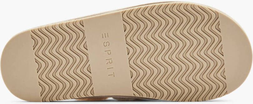 ESPRIT pantoffels beige