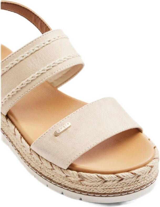 ESPRIT sandalen beige