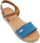ESPRIT sandalen blauw cognac - Thumbnail 2
