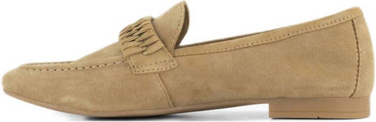 ESPRIT suède loafers beige