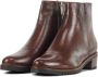 EVERYBODY Enkellaarsjes Dames 11654 Maat: 42 Materiaal: Leer Kleur: Bruin - Thumbnail 9