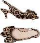 Fabienne Chapot Beau slingback met panterprint en strikdetail - Thumbnail 3