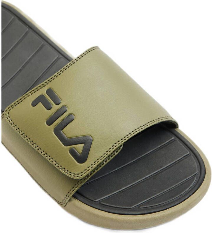 Fila badslippers groen