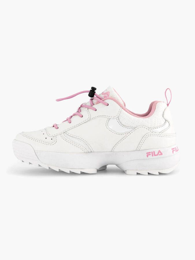 Fila chunky sneakers wit roze