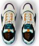 Fila Collene sneakers ecru donkerblauw aqua - Thumbnail 4