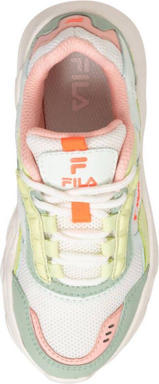 Fila Collene sneakers lichtroze geel mintgroen