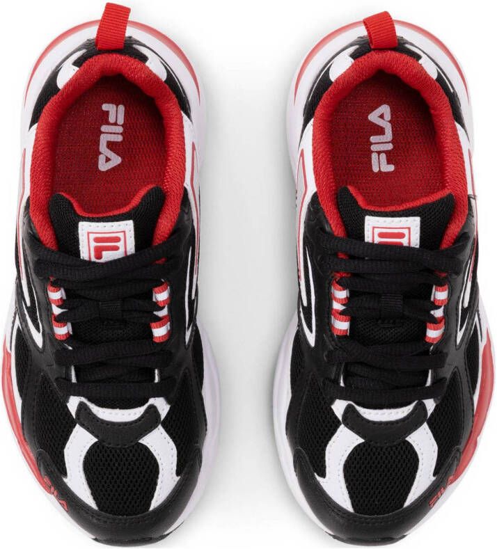 Fila CR-CW02 RAY TRACER sneakers zwart wit rood