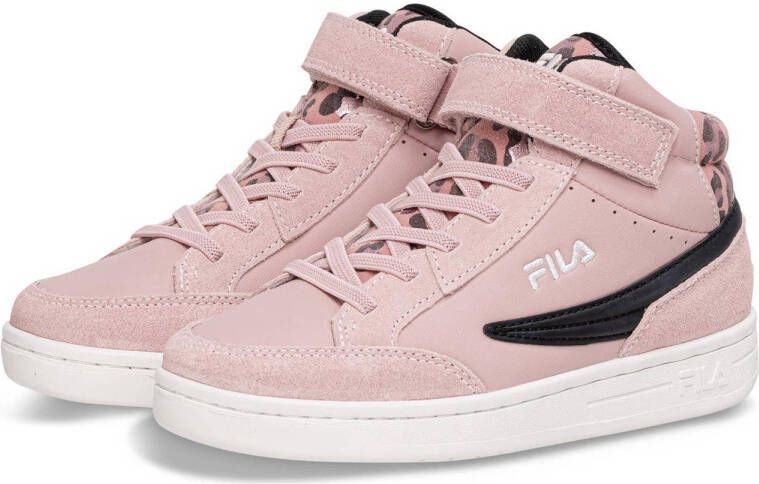 Fila Crew sneakers oudroze zwart