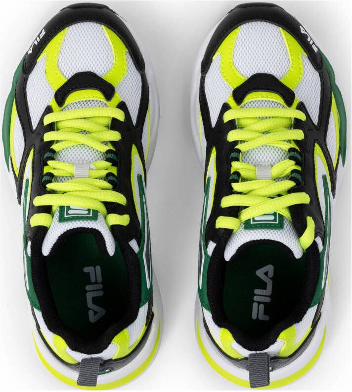 Fila Ray Tracer sneakers zwart geel wit