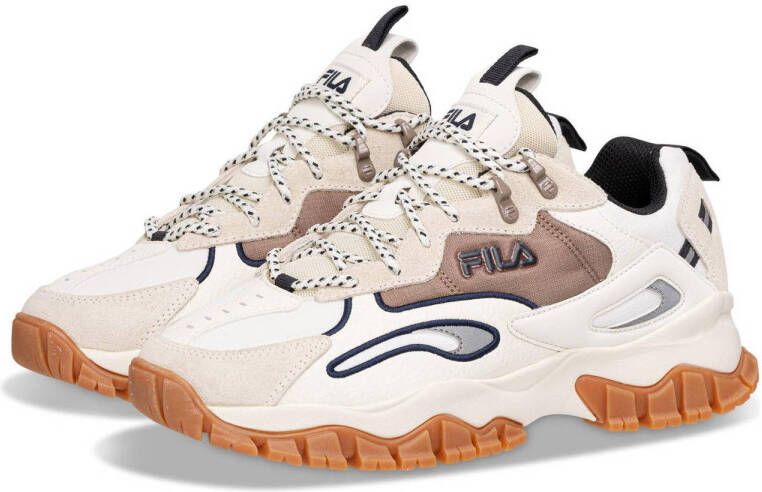 Fila Ray Tracer TR2 Tr 2 sneakers wit lichtroze lila