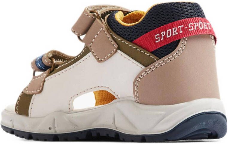 Fila sandalen bruin wit