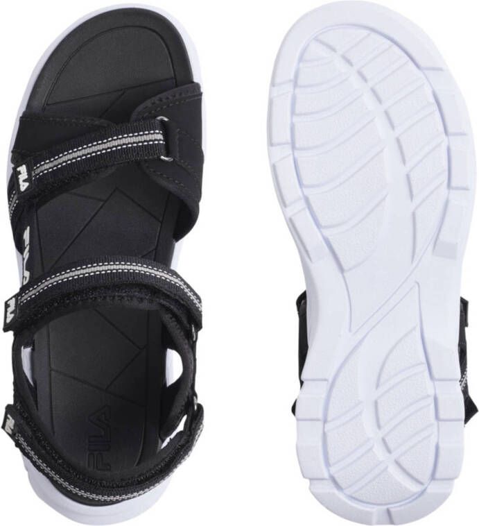 Fila sandalen zwart