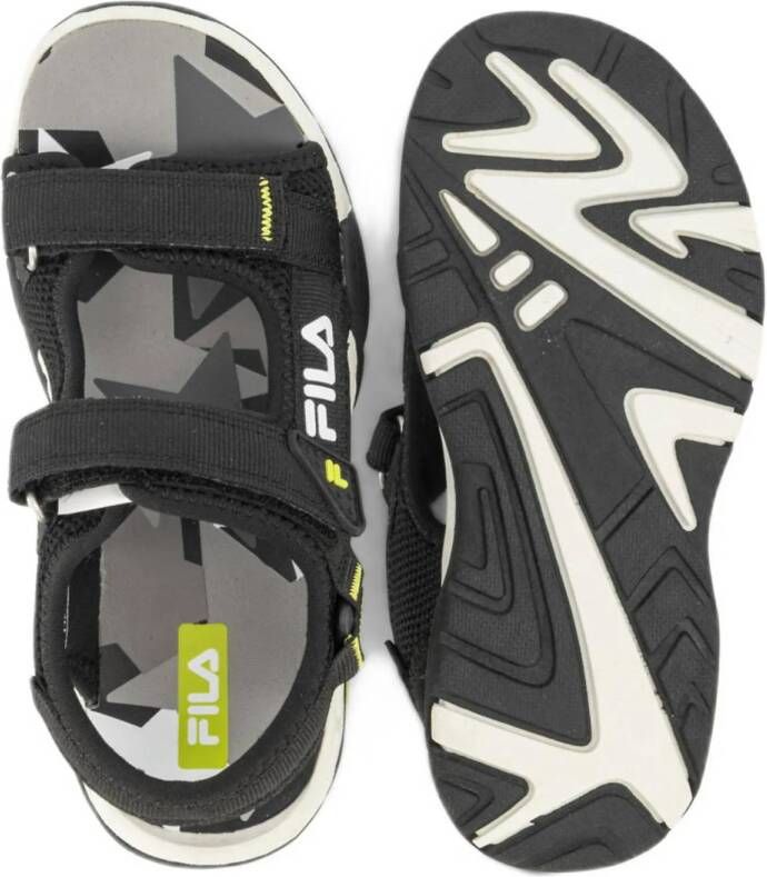 Fila sandalen zwart