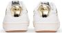 Fila Sevaro sneakers wit goudkleurig Leer 28 - Thumbnail 3