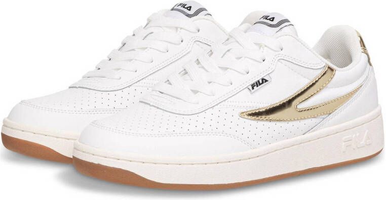 Fila Sevaro sneakers wit goudkleurig