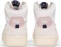 Fila Dames Hoge Sneakers Synthetisch Leer White Dames - Thumbnail 1