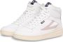 Fila Sevaro Mid Sneakers wit Leer Dames - Thumbnail 3