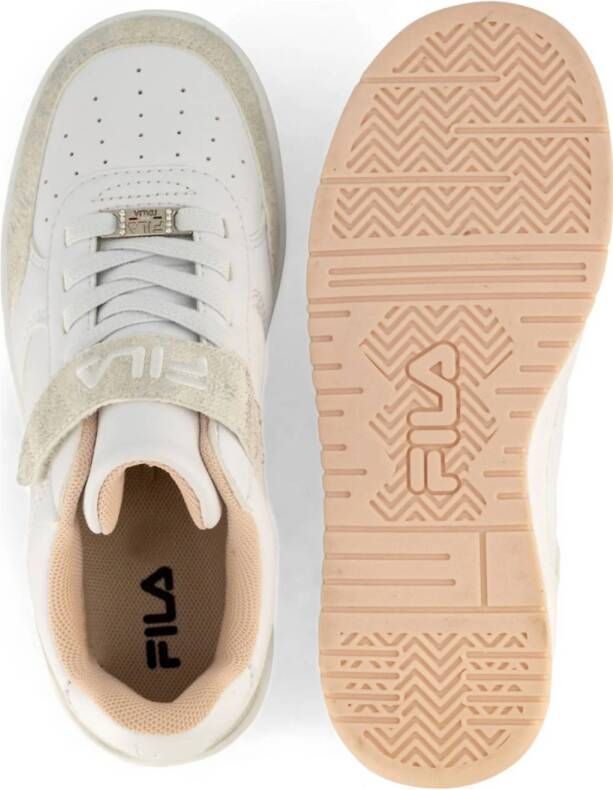 Fila sneakers wit beige