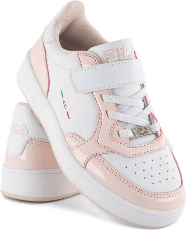 Fila sneakers wit roze