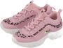 Fila Strada A sneakers dierenprint roze zwart - Thumbnail 3