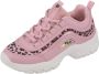 Fila Strada A sneakers dierenprint roze zwart - Thumbnail 4