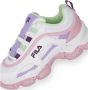 Fila Strada Dreamster sneakers wit lichtroze lila Imitatieleer 36 - Thumbnail 6