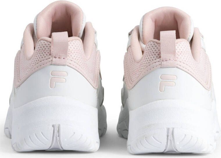 Fila Strada sneakers wit lichtroze