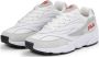 Fila V95M sneakers wit grijs rood - Thumbnail 2
