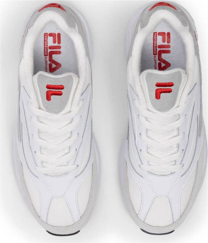 Fila V95M sneakers wit grijs rood