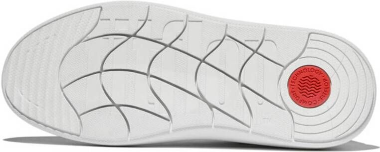 FitFlop TM E4R leren sneakers wit